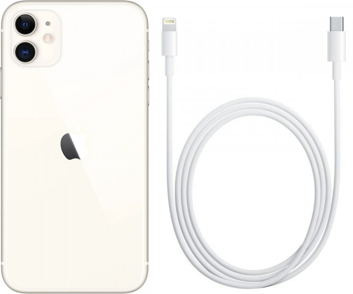  Apple iPhone 11 64GB White (MWL82)